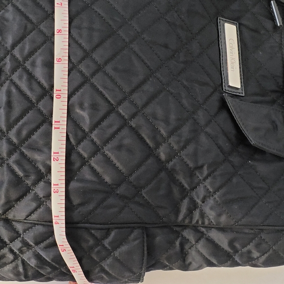 Calvin Klein Quilted Nylon Tote - Picture 9 of 11